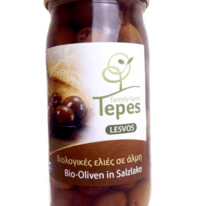 Oliven Bio schwarz Tepes 220Gr