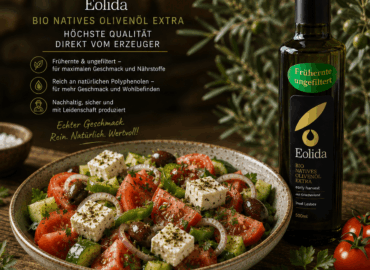 Der echte Griechische Bauernsalat (Horiatiki): Das Familienrezept aus Lesbos 🇬🇷